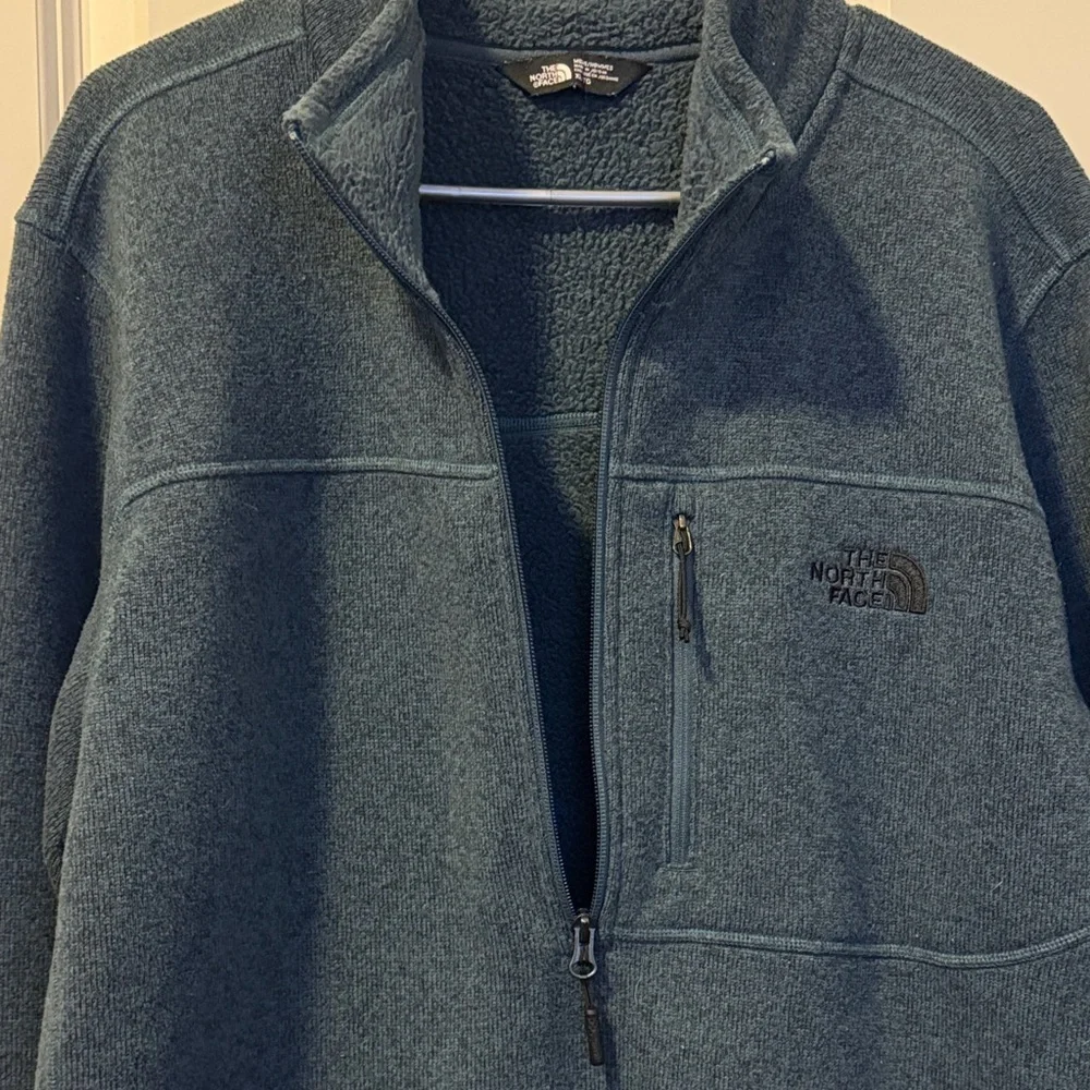 The North Face Dark Green 1/2 Zip Fleece Jacket